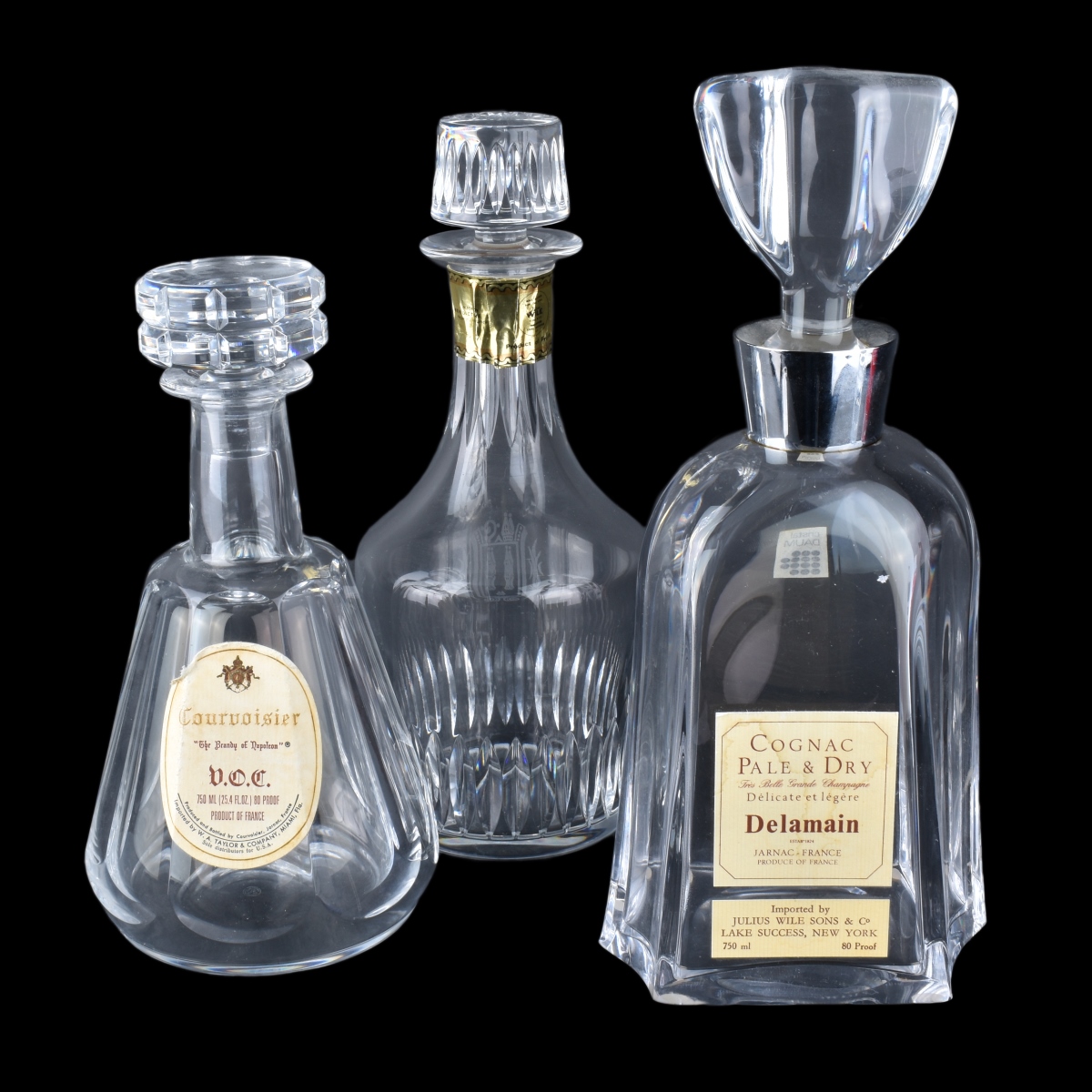 Three Decanters