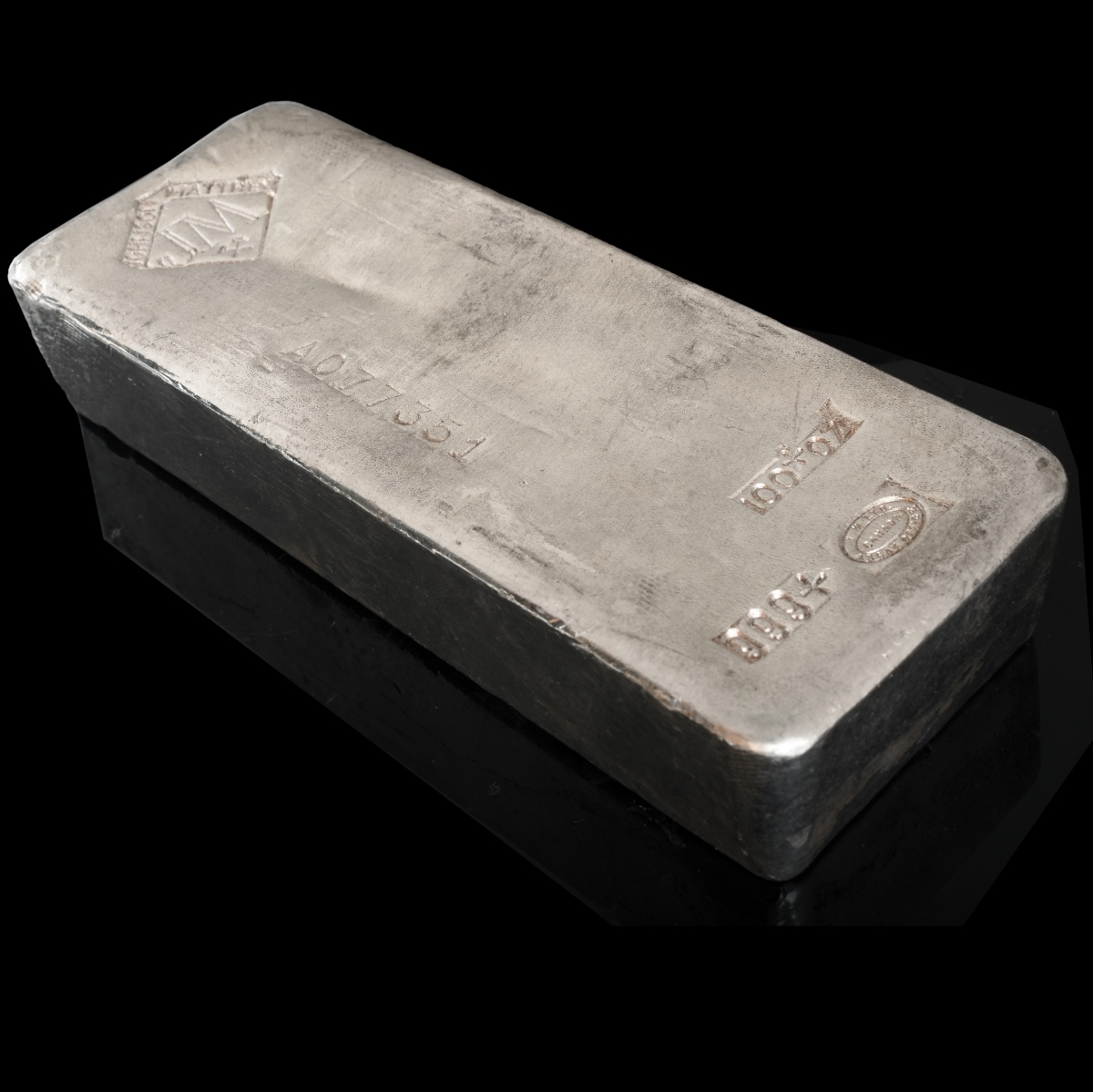 100 oz Silver Bar