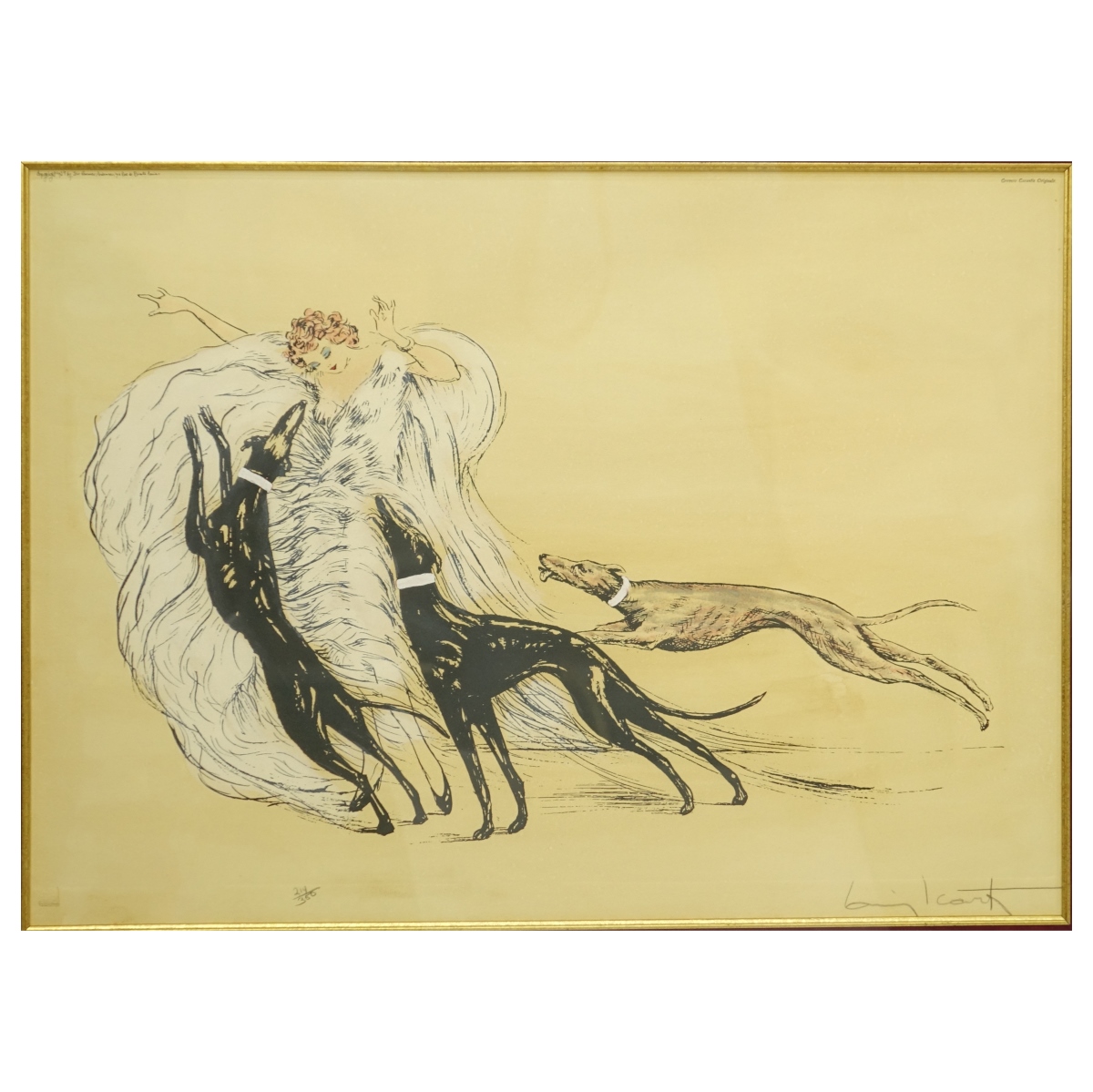 Louis Icart Etching