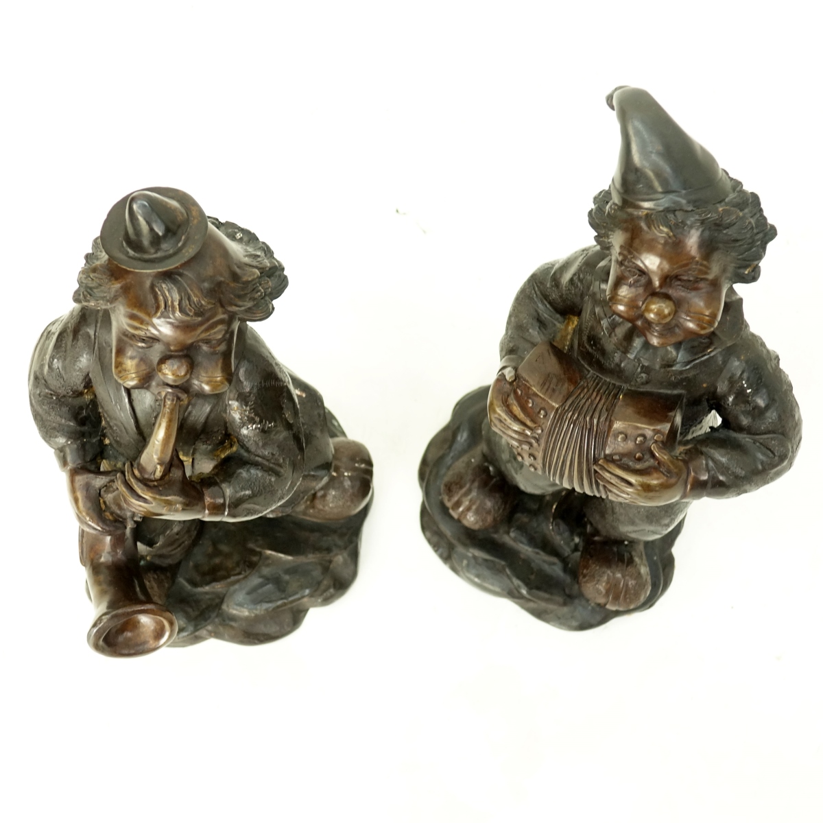 Pair of Bronze Sculptures