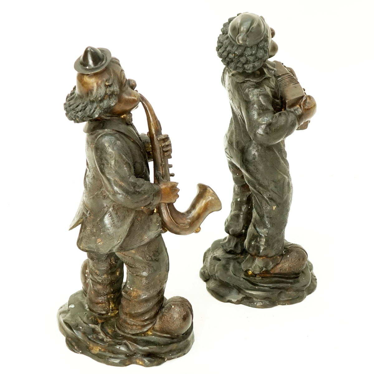 Pair of Bronze Sculptures