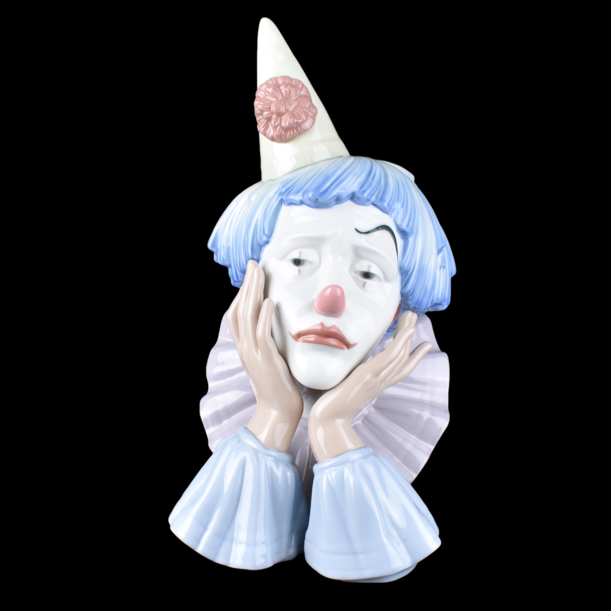 Lladro Melancholy Clown