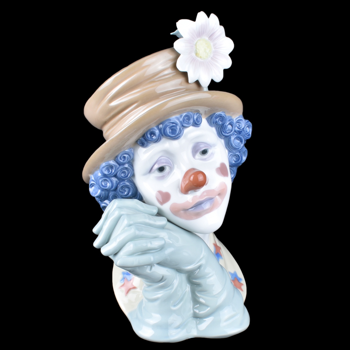 Lladro Melancholy Clown