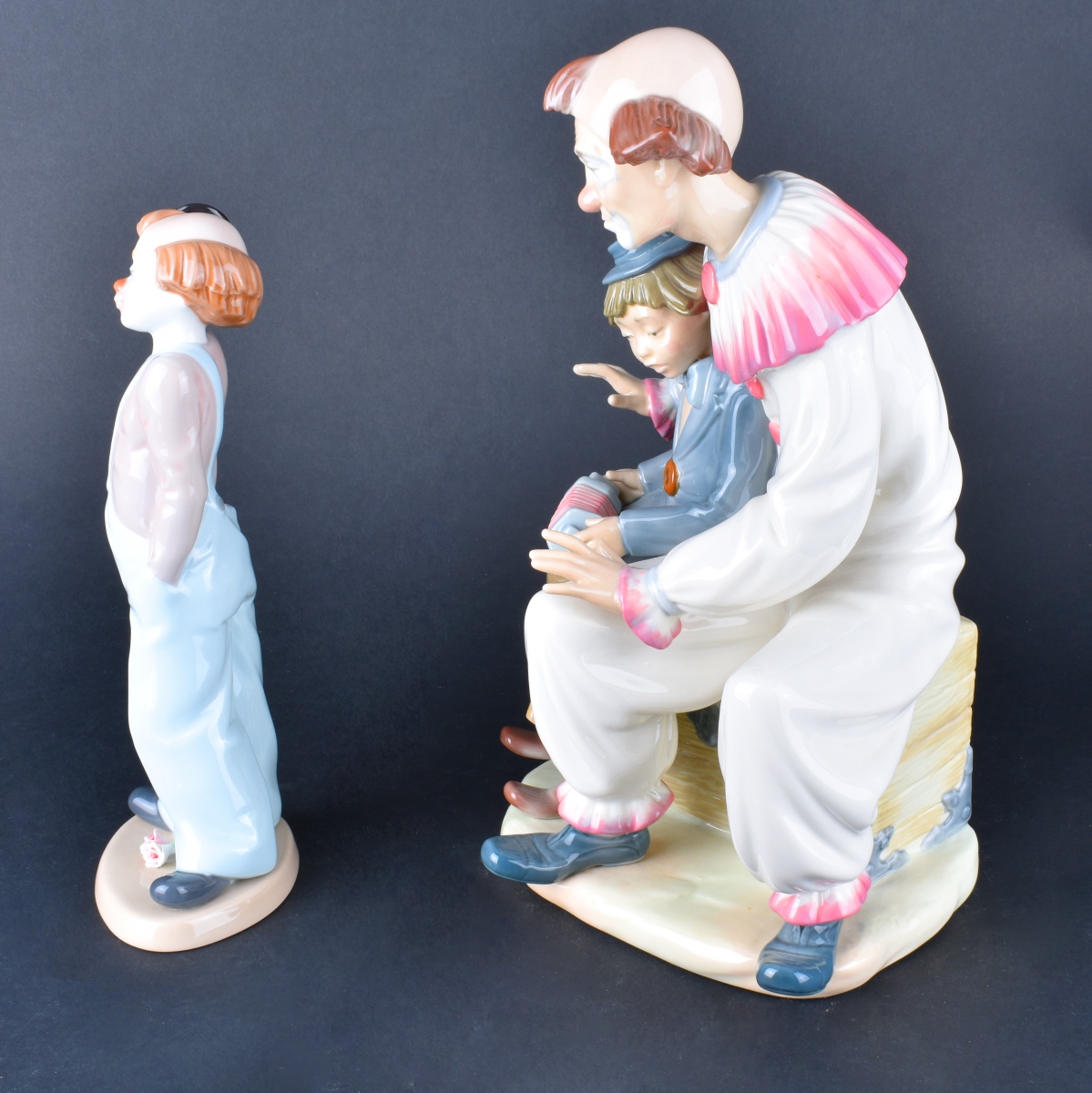 Two Lladro Style Figurines