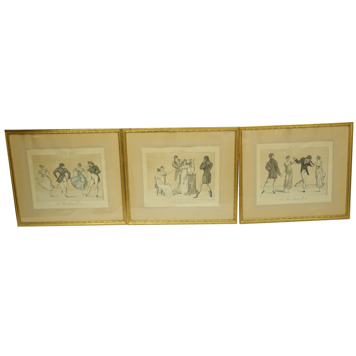 3 Antique Engravings