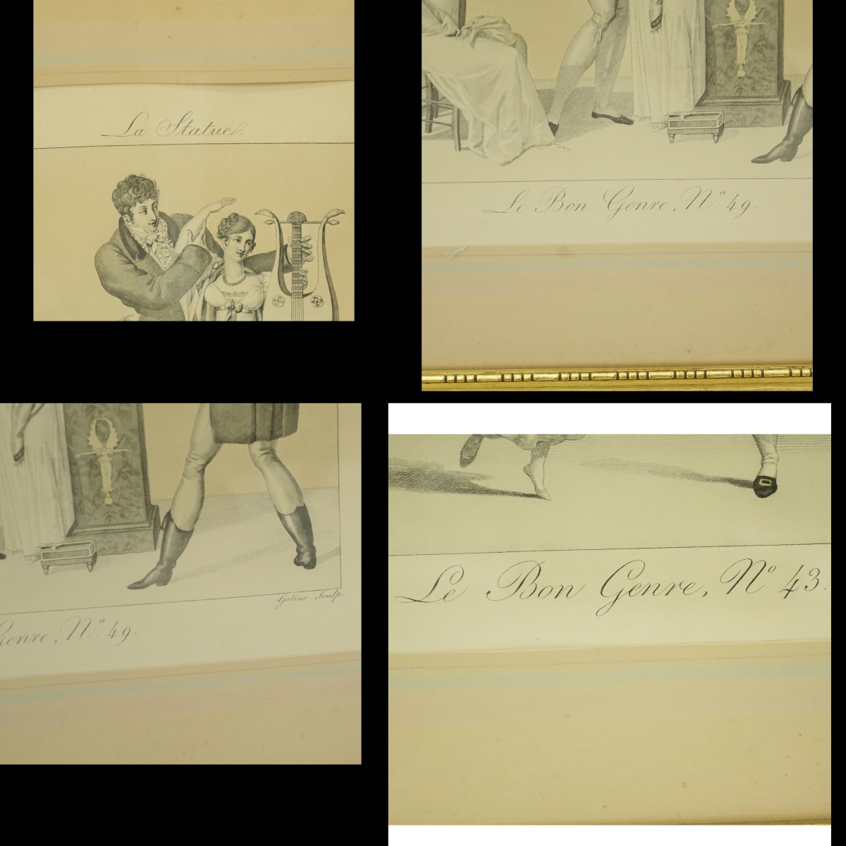 3 Antique Engravings
