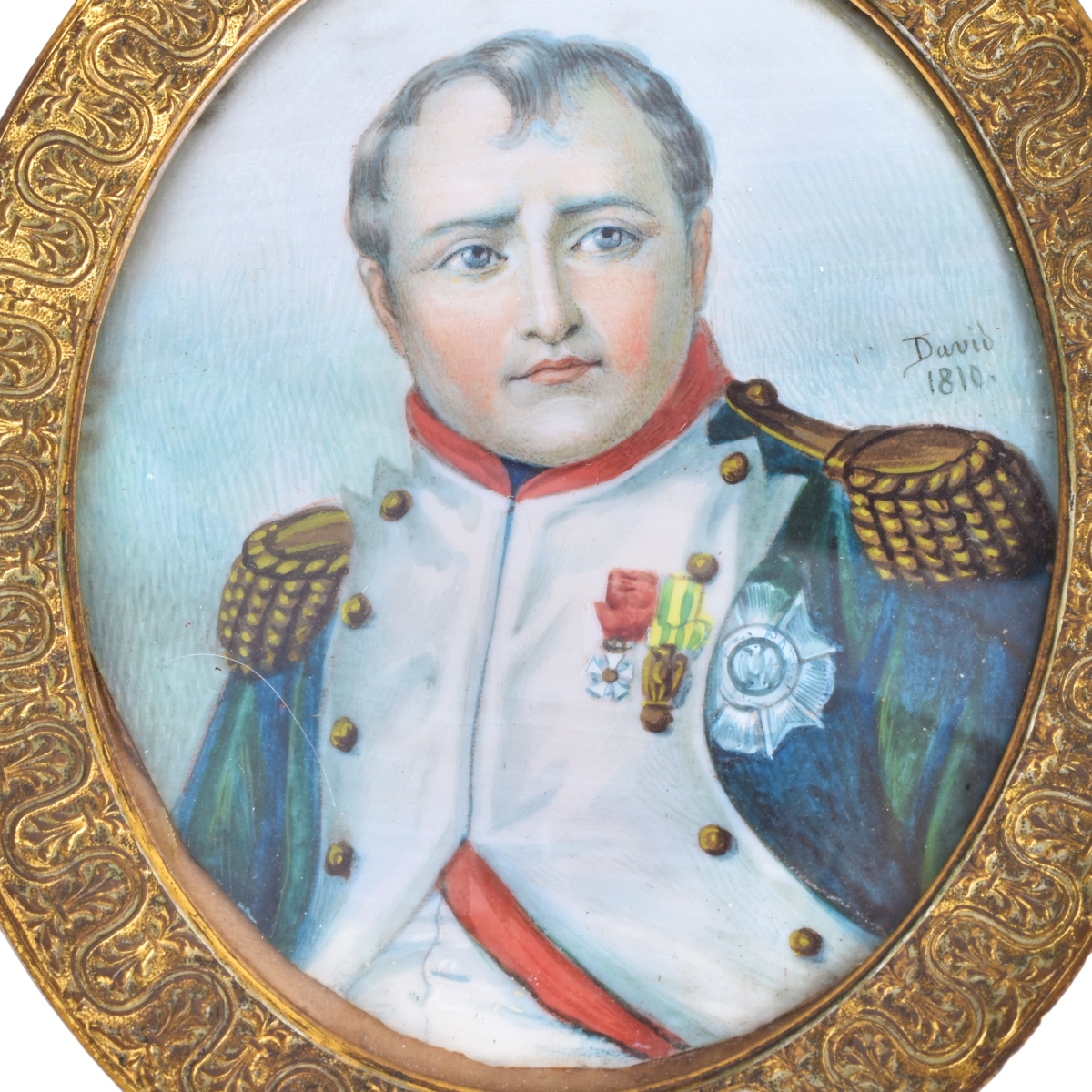 Collection of Four Miniatures Depicting Napoleon