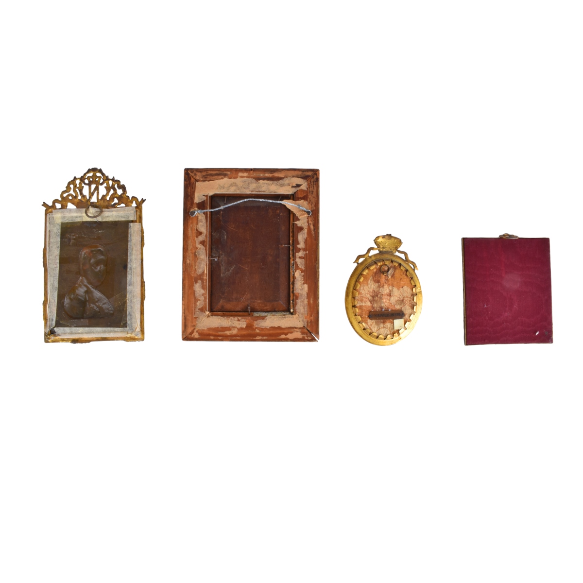 Collection of Four Miniatures Depicting Napoleon