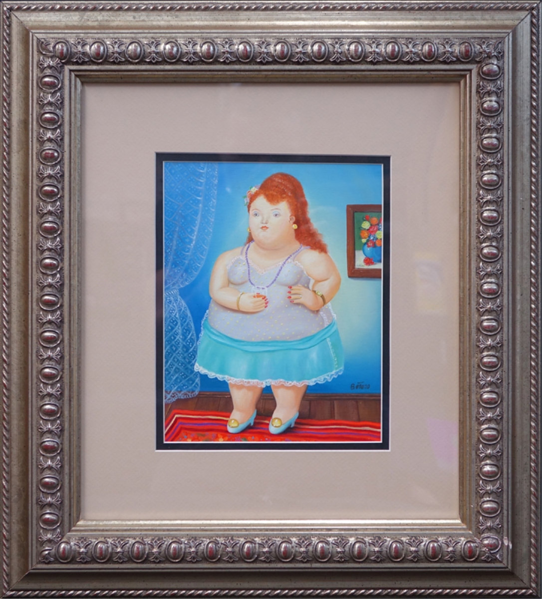 After: Fernando Botero, O/B "Party Girl"