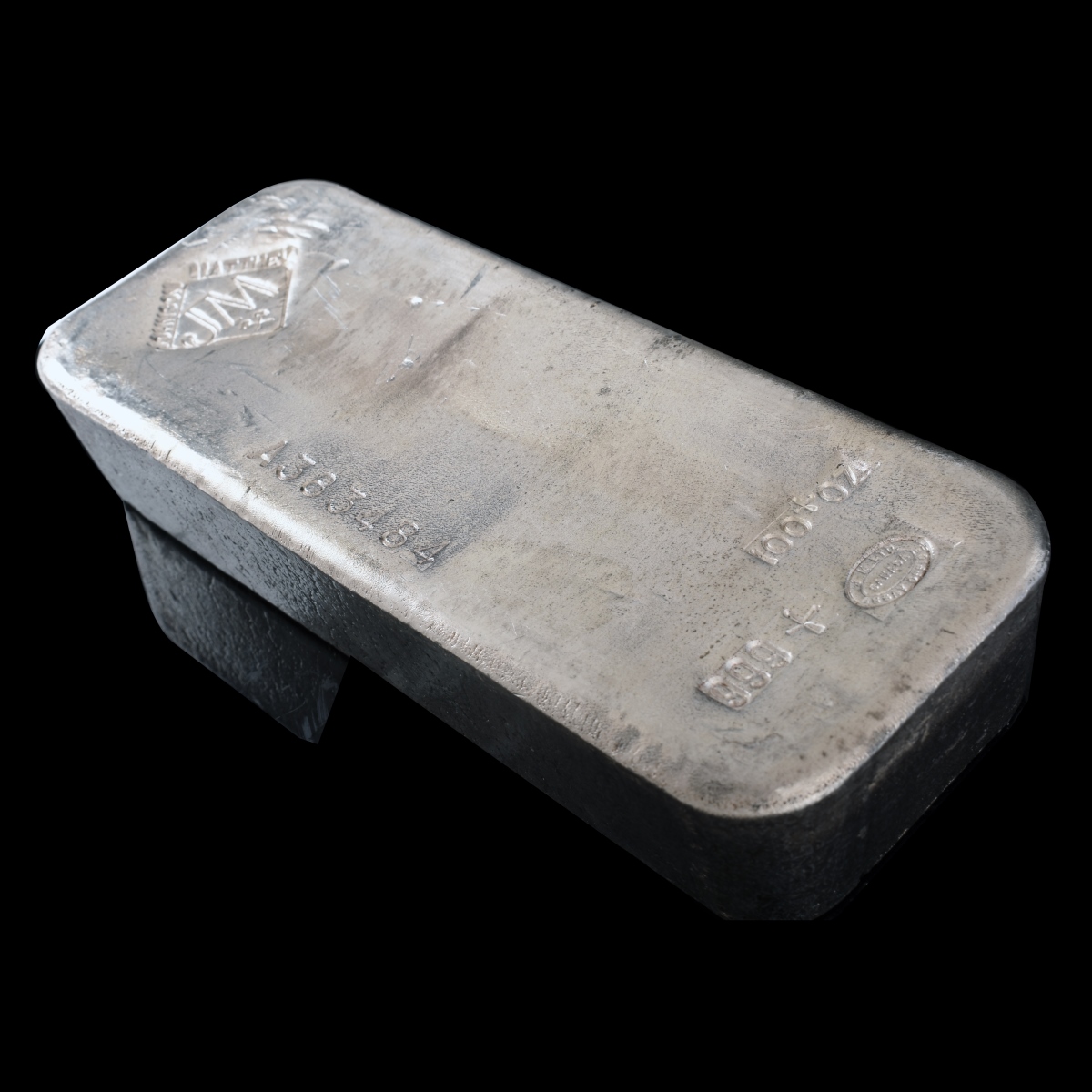 100 oz Silver Bar