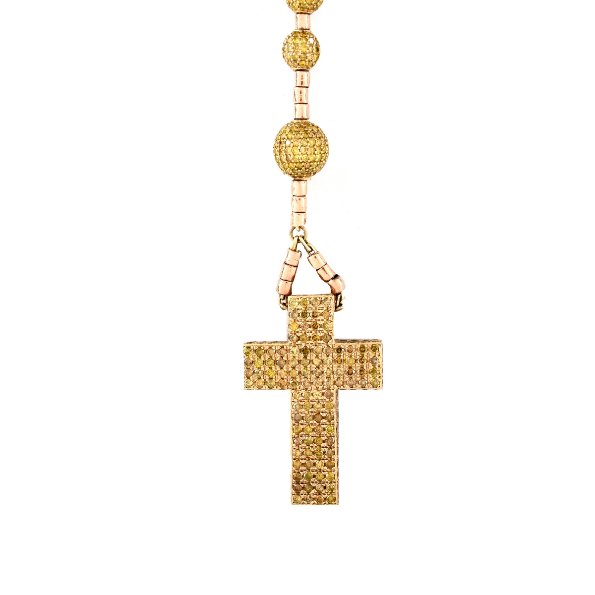 Vintage Diamond and 14K Rosary