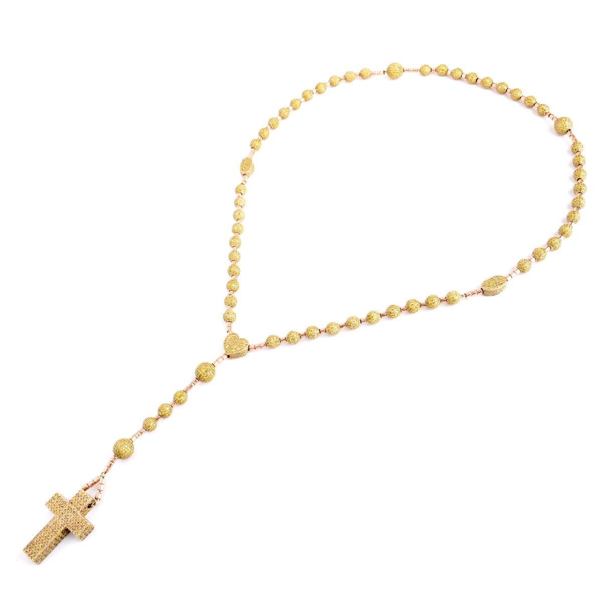 Vintage Diamond and 14K Rosary