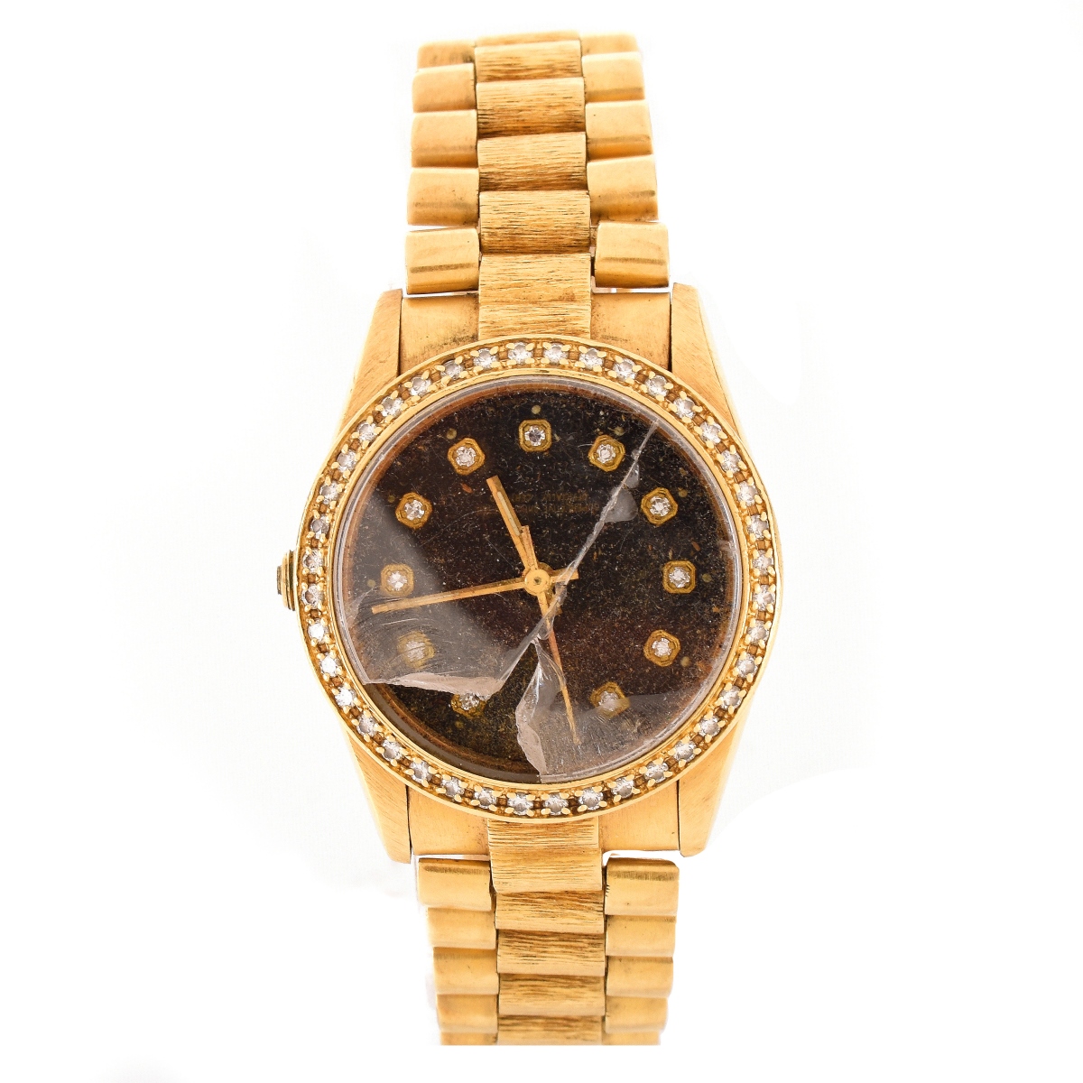 Lady's 18K & Diamond Rolex Watch