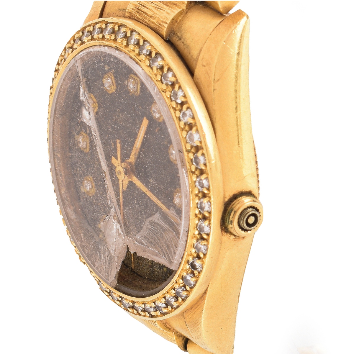 Lady's 18K & Diamond Rolex Watch