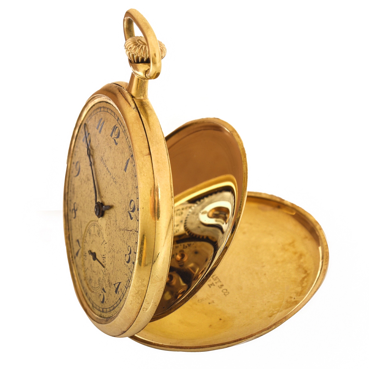 Antique Tiffany 18K Gold Pocket Watch