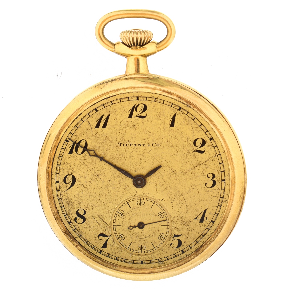 Antique Tiffany 18K Gold Pocket Watch