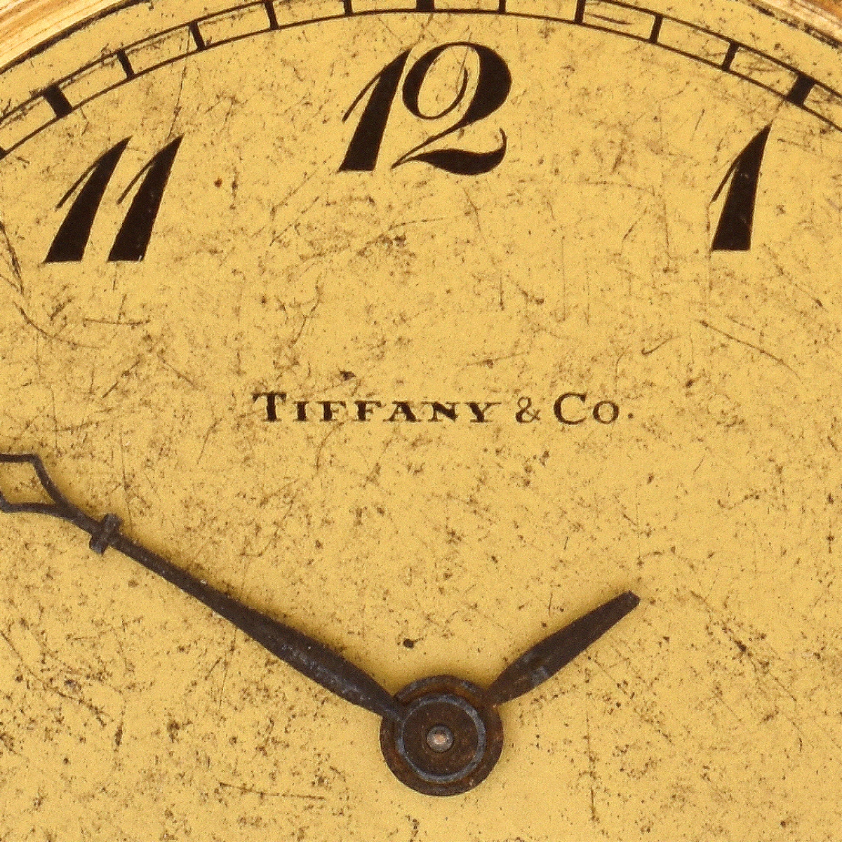 Antique Tiffany 18K Gold Pocket Watch