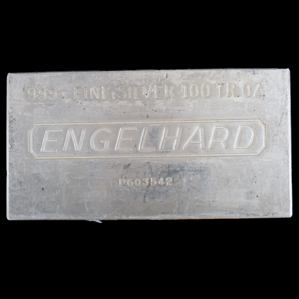 100 oz Silver Bar