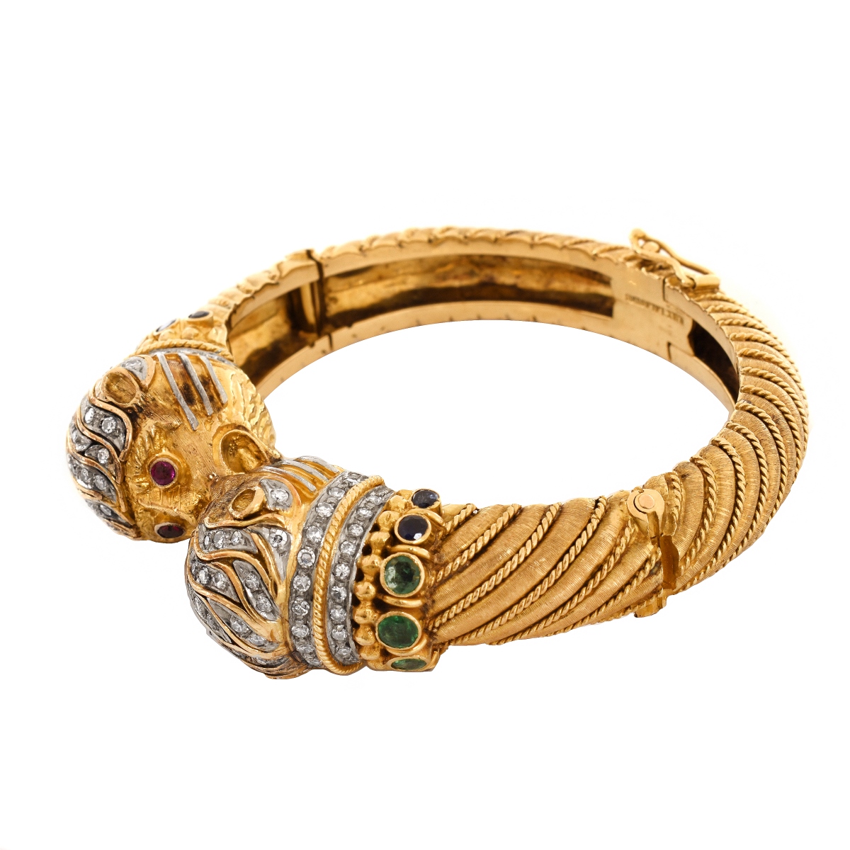 Ilias Lalaounis 18K Cuff Bangle