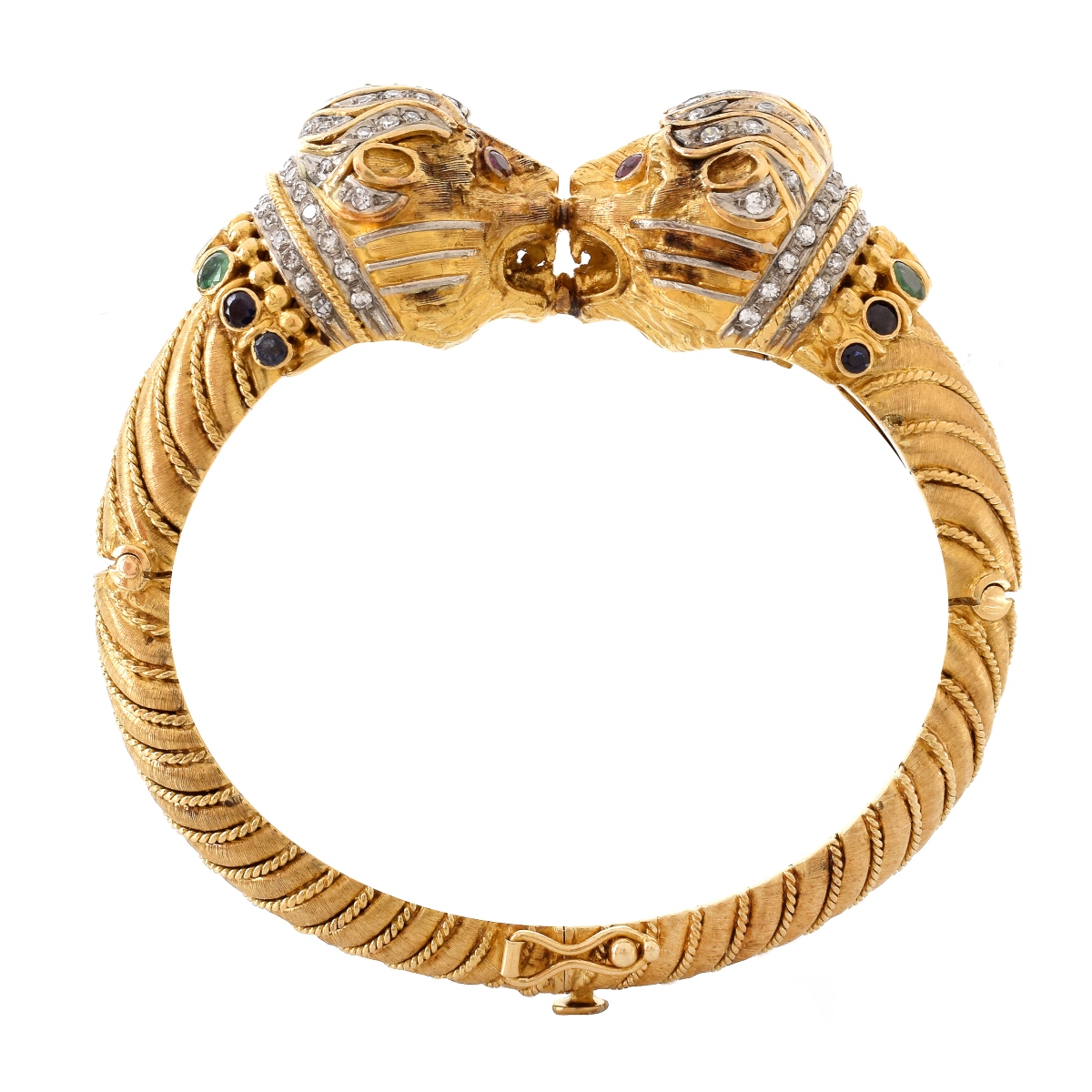 Ilias Lalaounis 18K Cuff Bangle