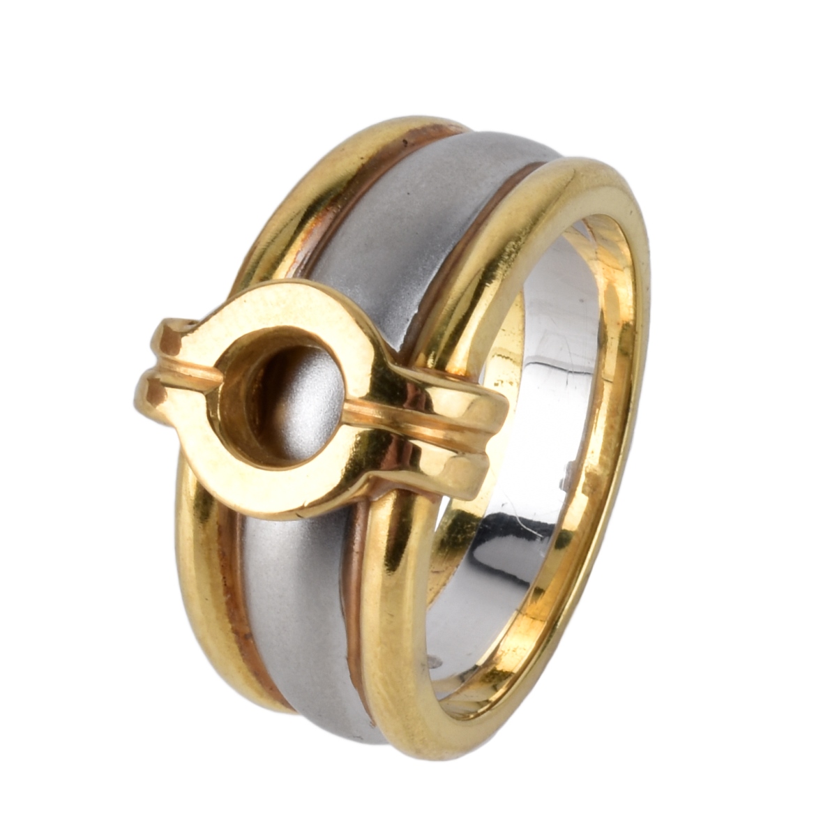 Man's Platinum & Gold Ring