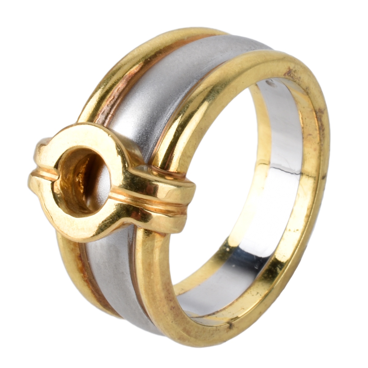 Man's Platinum & Gold Ring