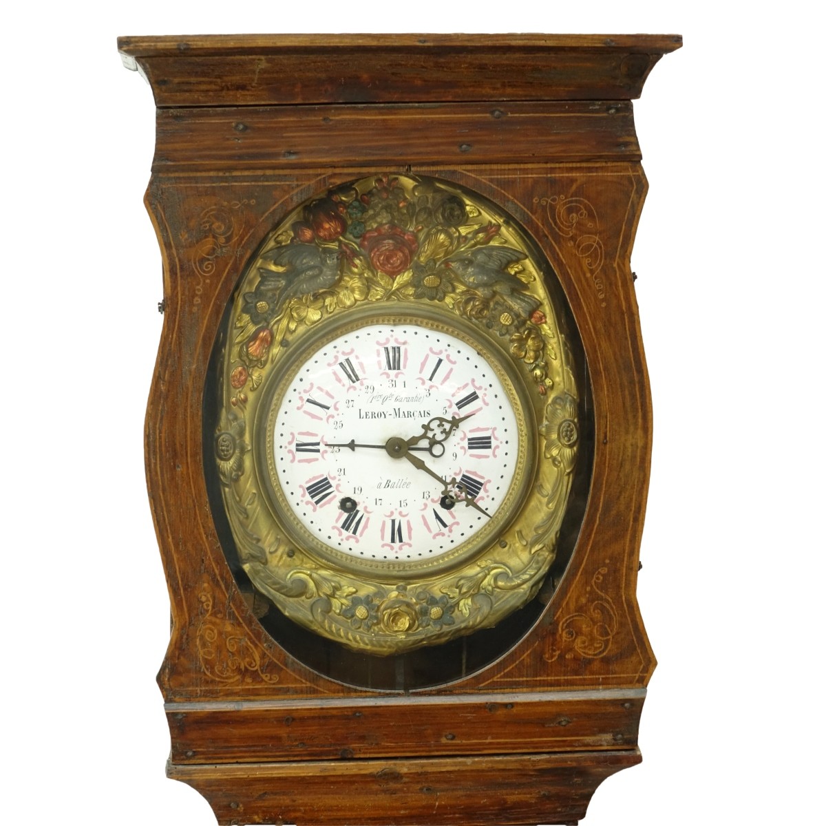 French Morbier Clock