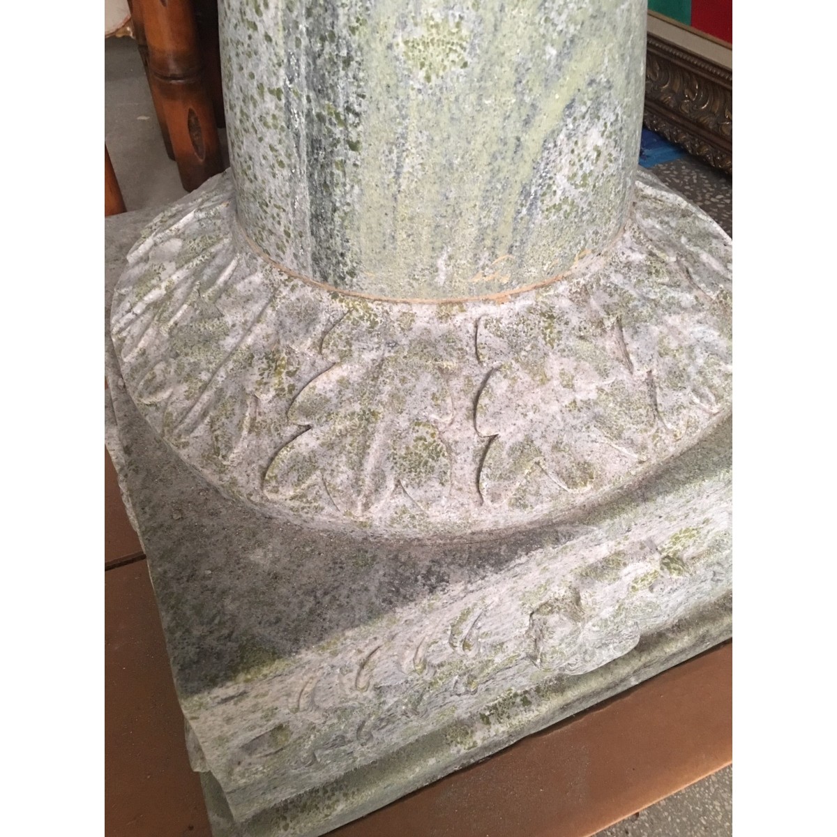 Italian Carved Marble Urns