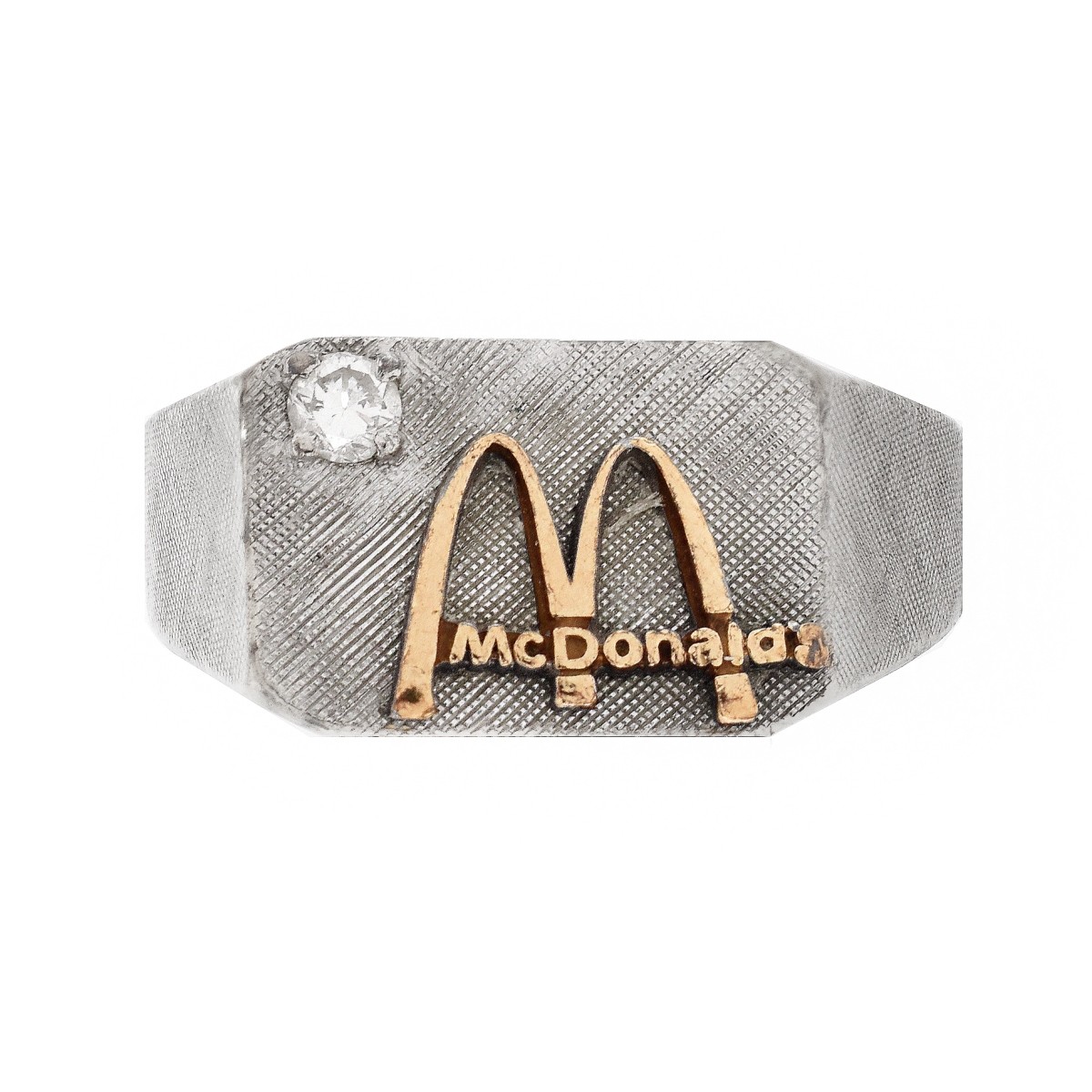 Vintage McDonald's 10K Ten Year Service Ring