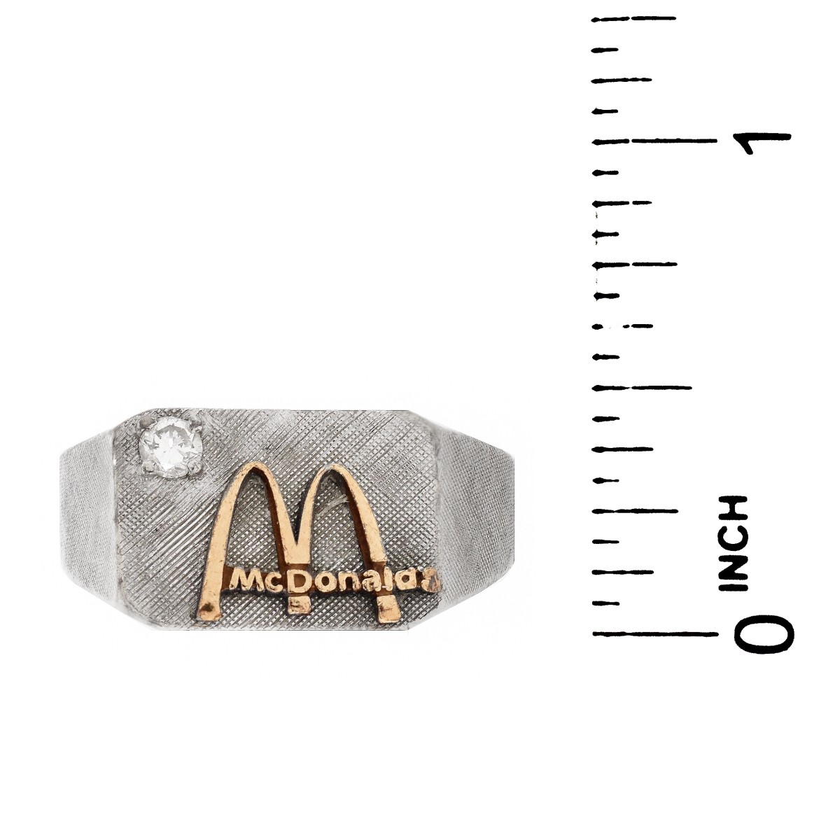 Vintage McDonald's 10K Ten Year Service Ring