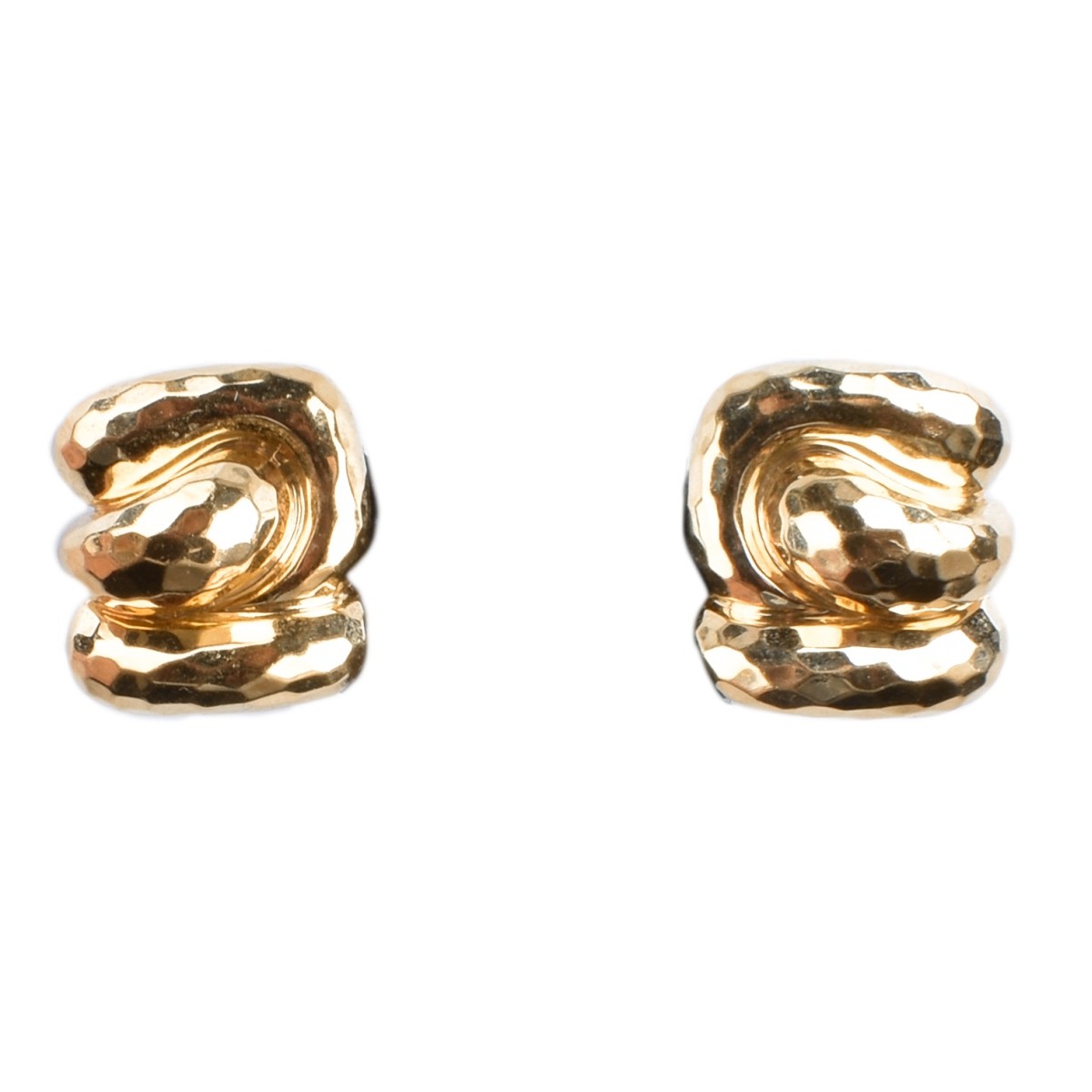 Vintage 18K Gold Earrings