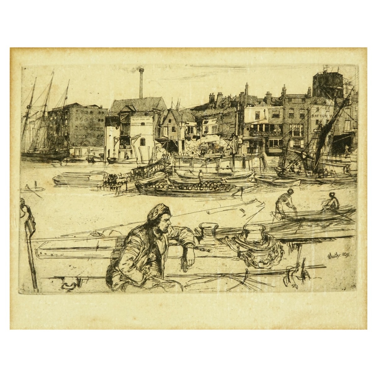 James Abbott McNeill Whistler Etching