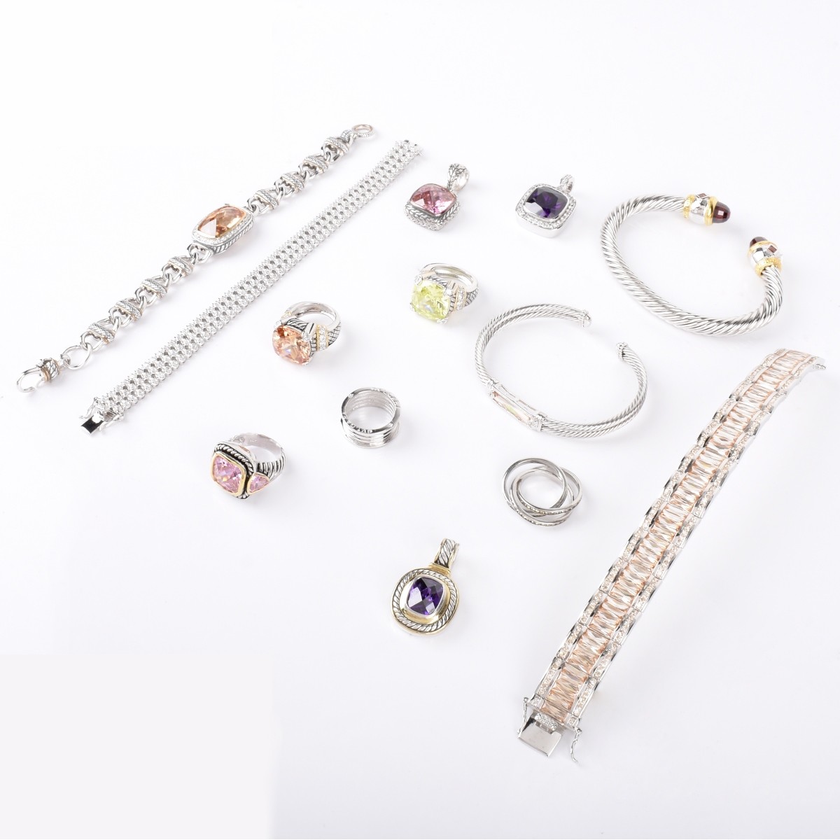 Silver Jewelry Lot