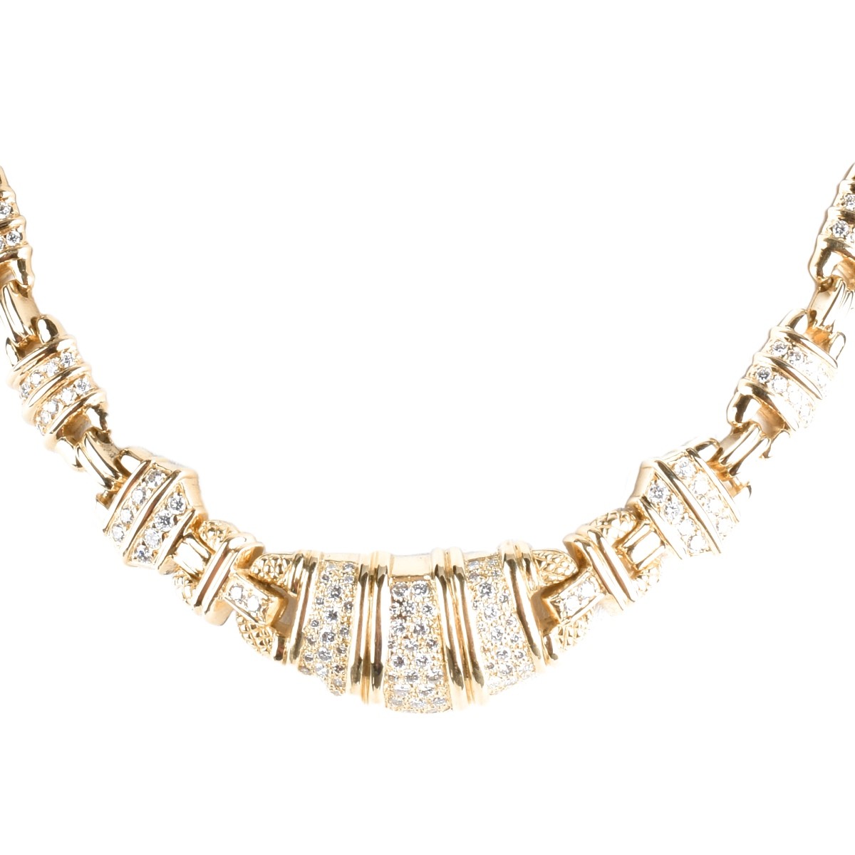 Judith Ripka Diamond and 18K Necklace