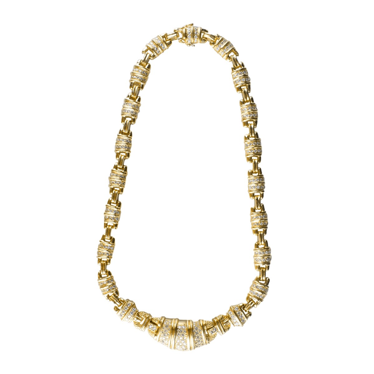 Judith Ripka Diamond and 18K Necklace