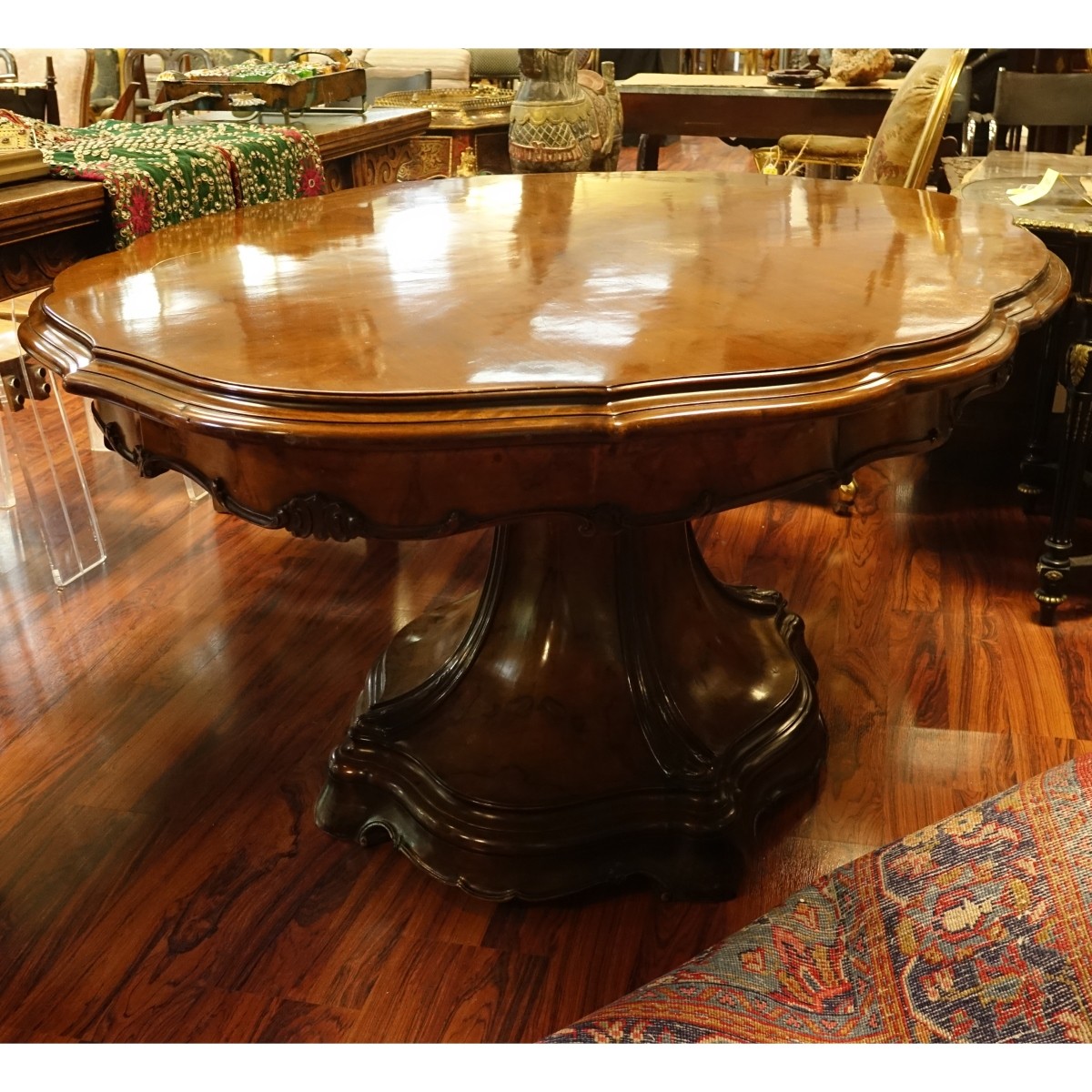 Continental Pedestal Table