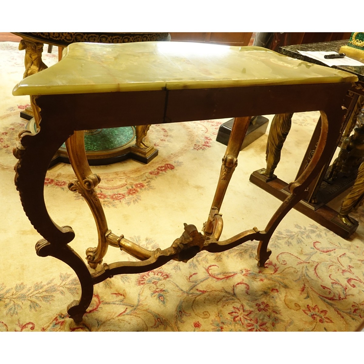 Italian Giltwood Console