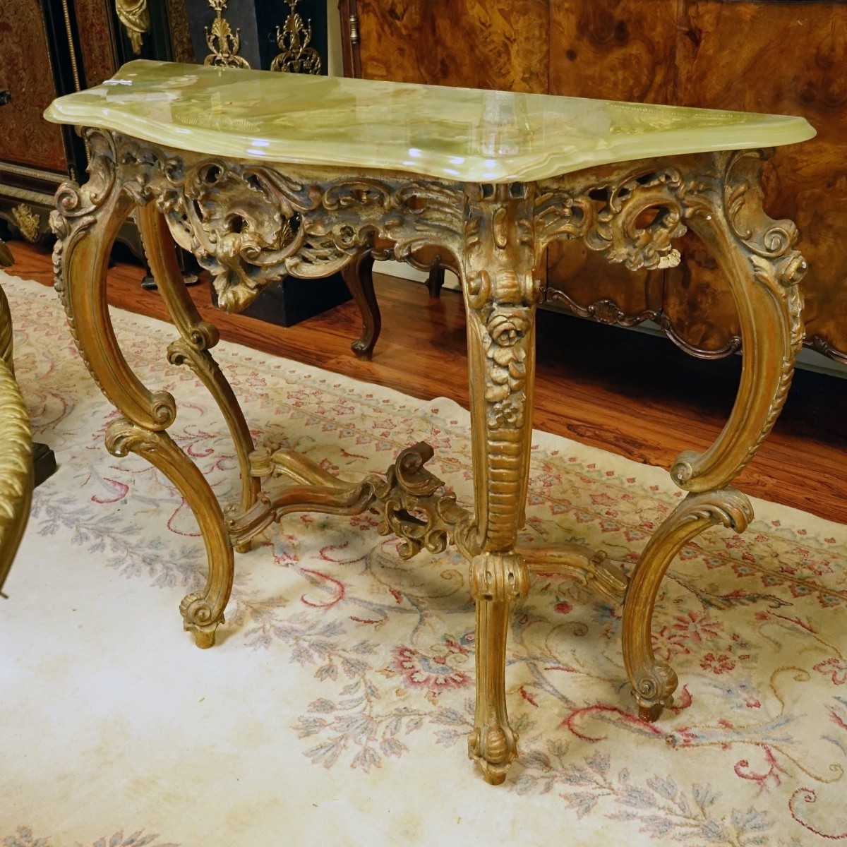 Italian Giltwood Console