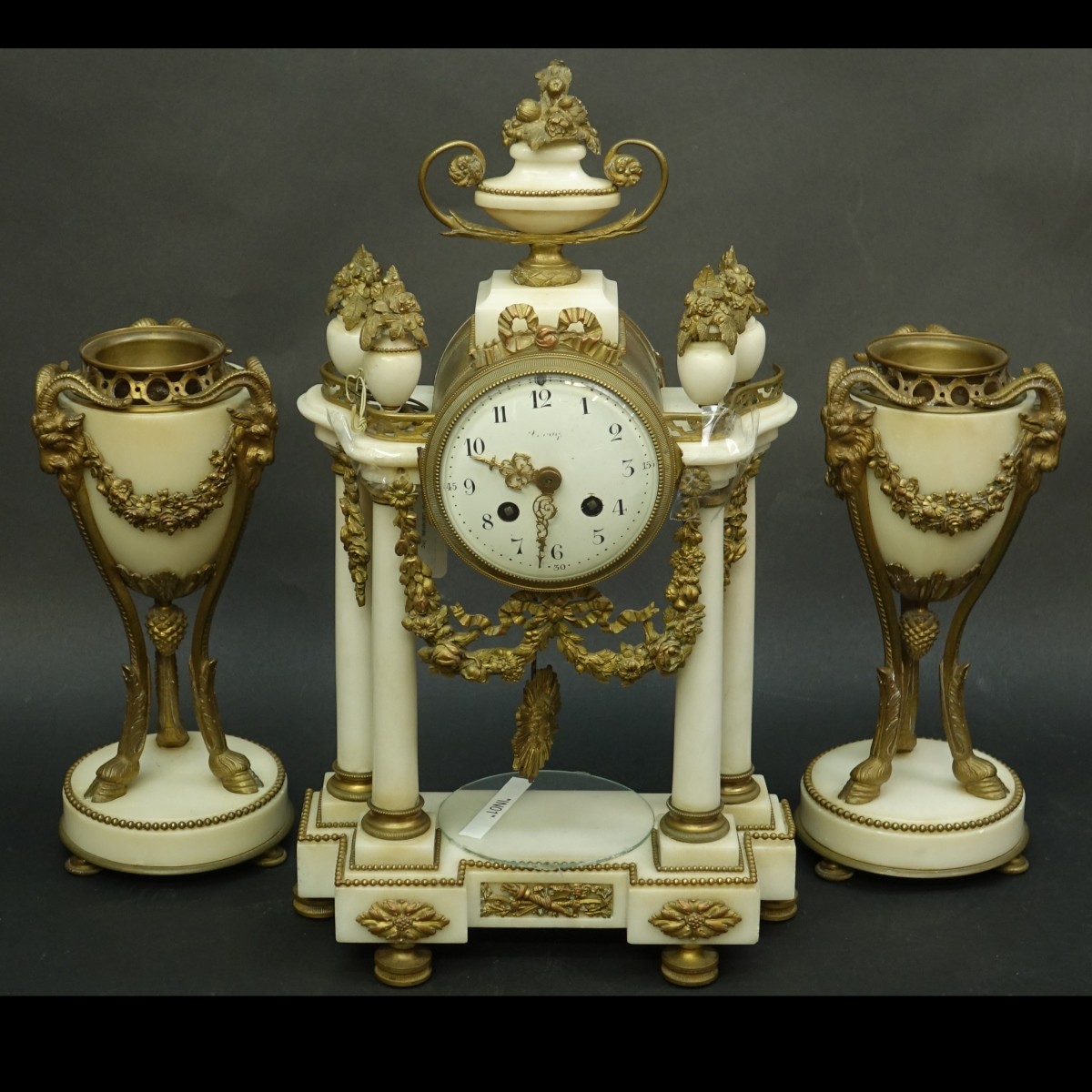 Antique French Garniture Set