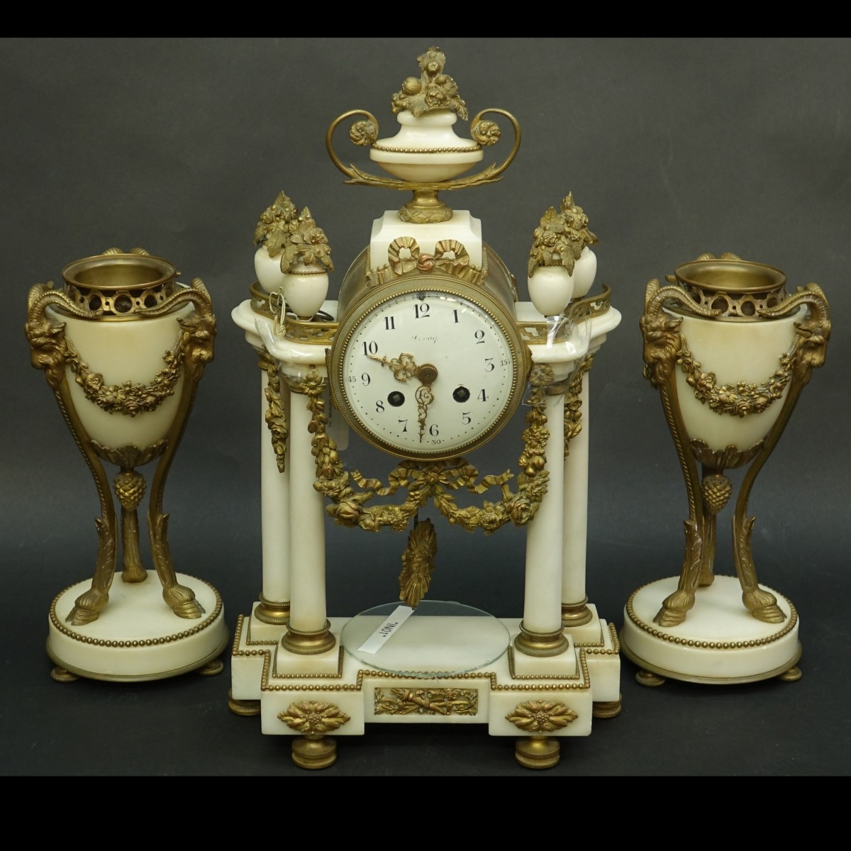 Antique French Garniture Set