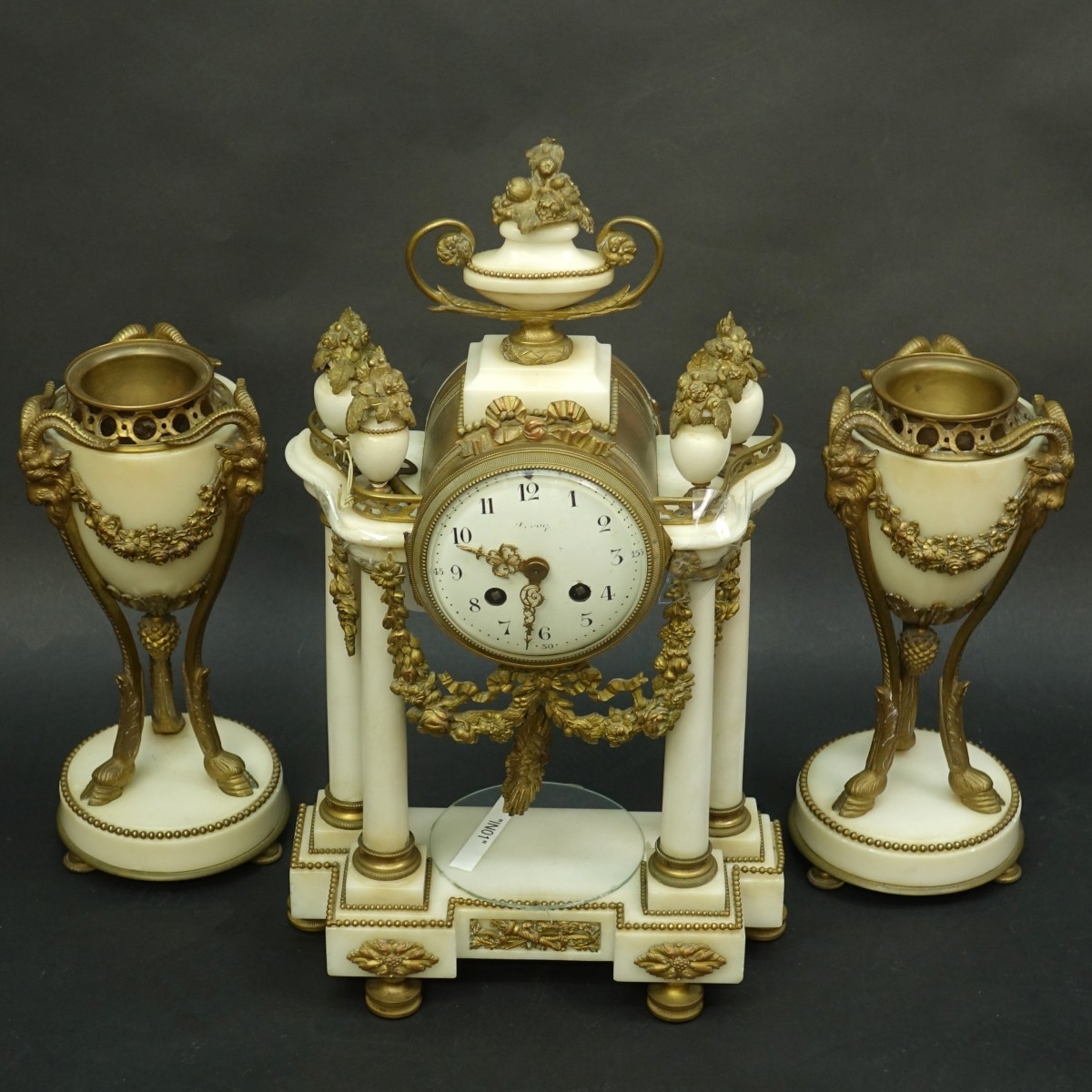 Antique French Garniture Set