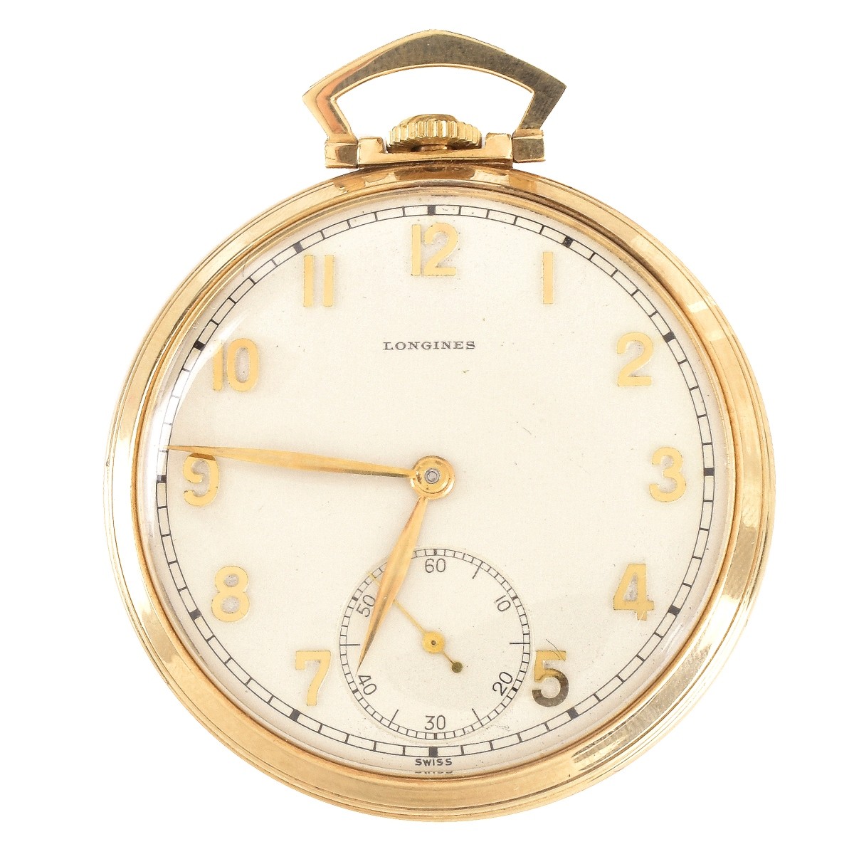 Longines 14K Gold Pocket Watch