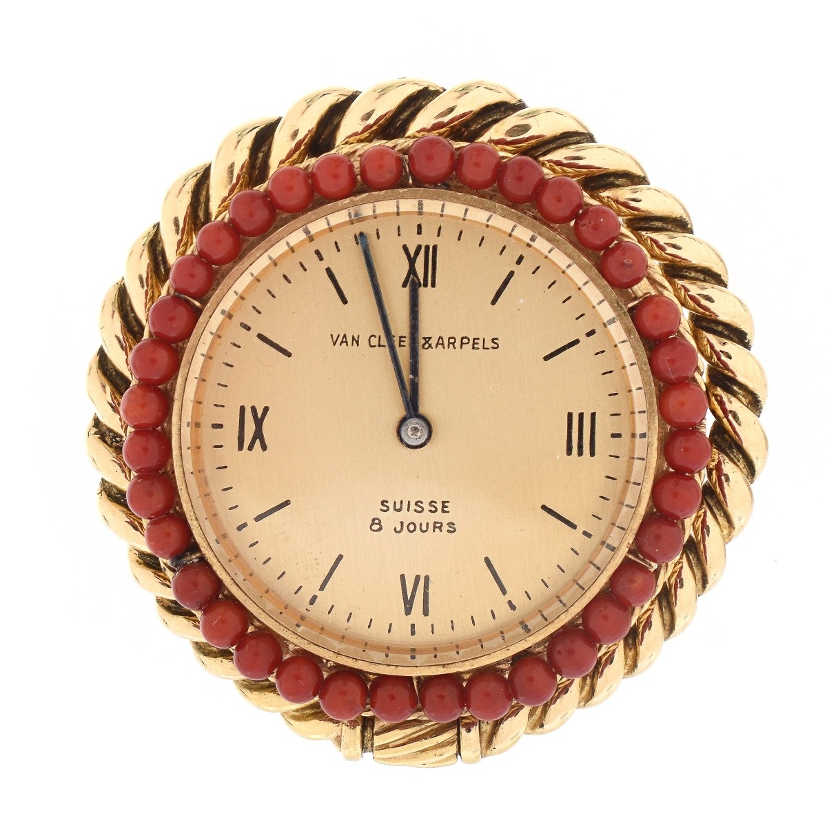 Vintage Van Cleef & Arpels 18K Clock