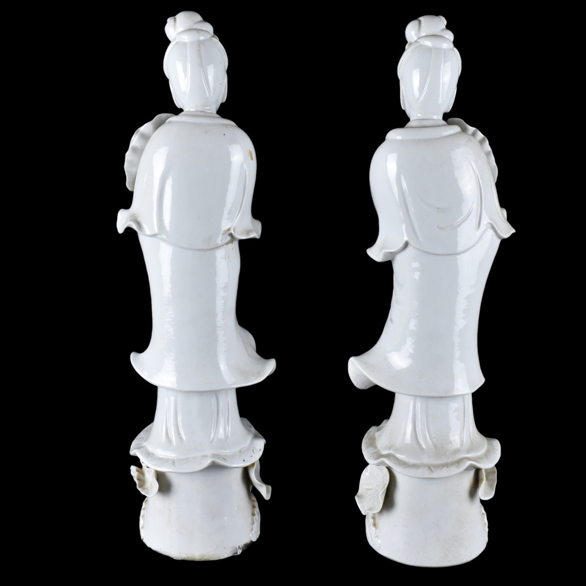 Pair Quan Yin Figures