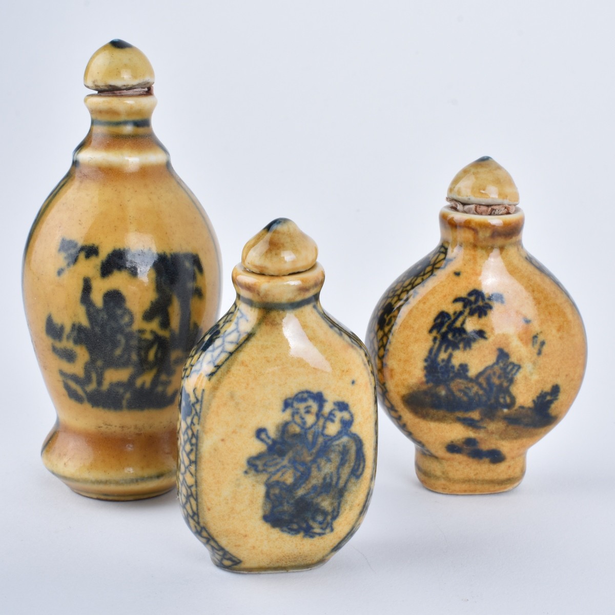 Ten Chinese Snuff Bottles