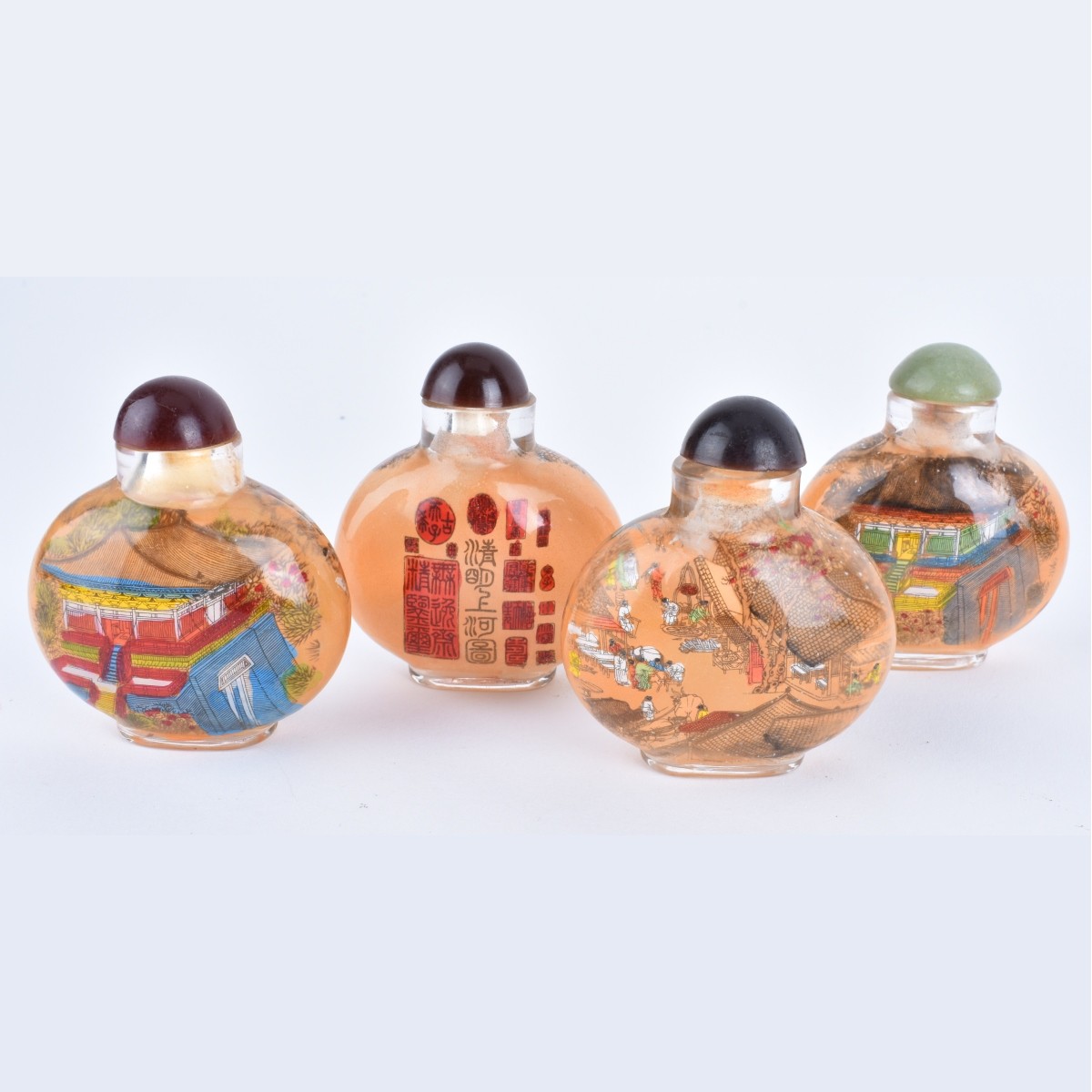 Ten Chinese Snuff Bottles