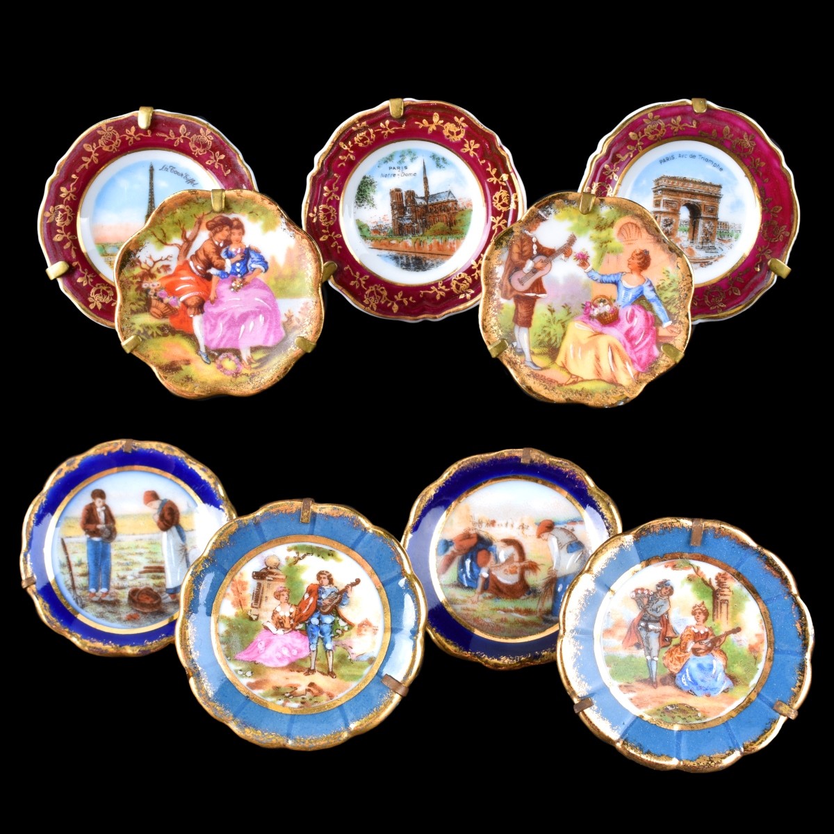 13 Limoges miniature Tableware