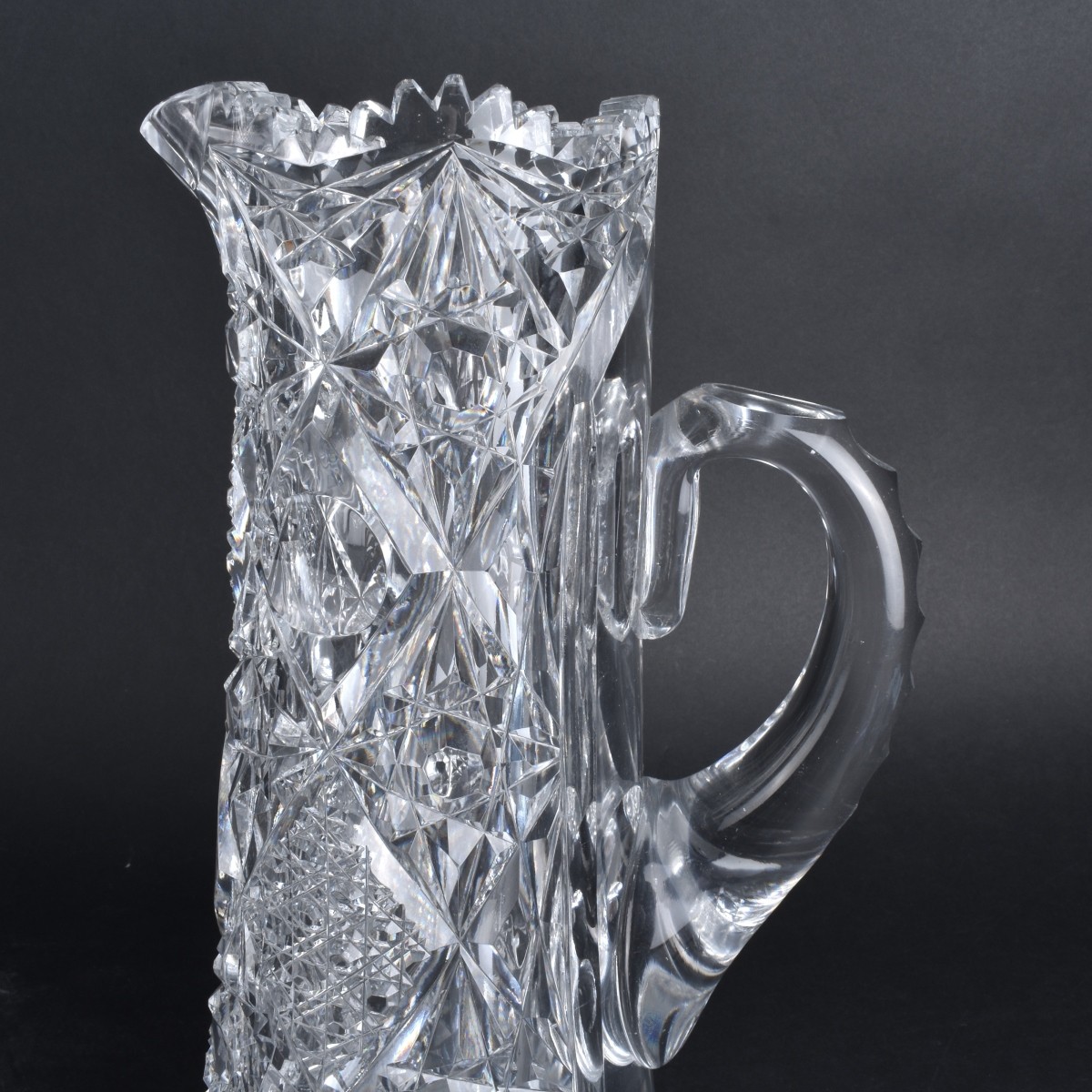 Three Brilliant Cut Glass Tableware