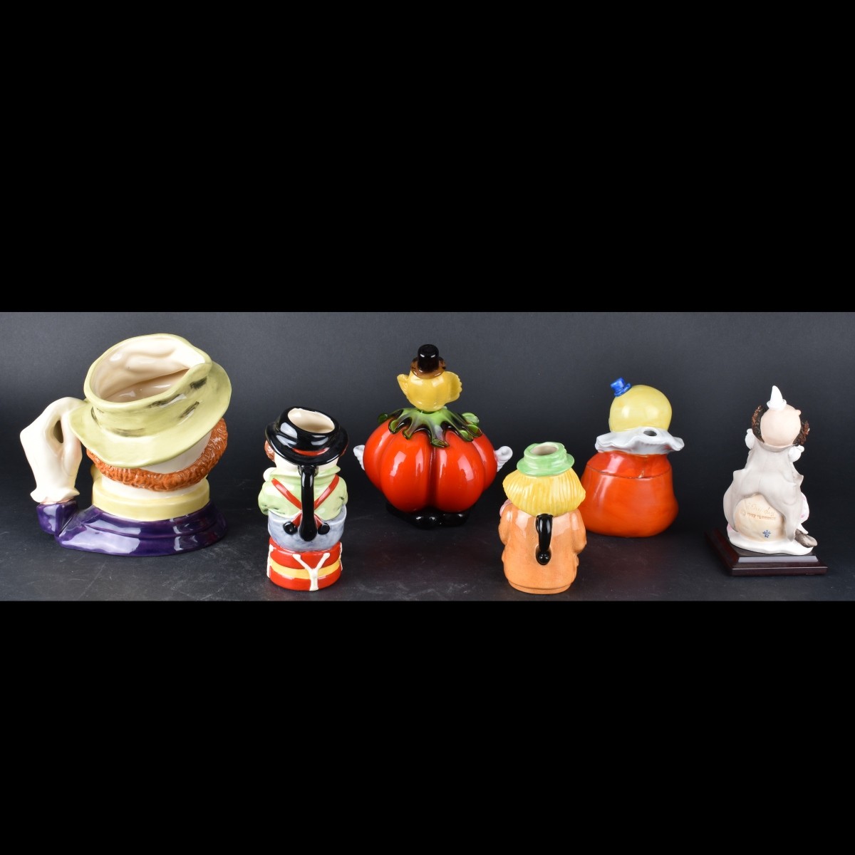 Six Vintage Figurines