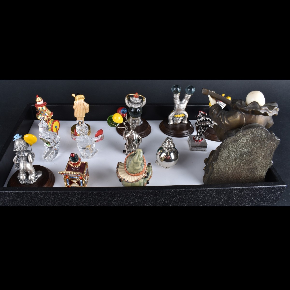 14 Clown Figurines